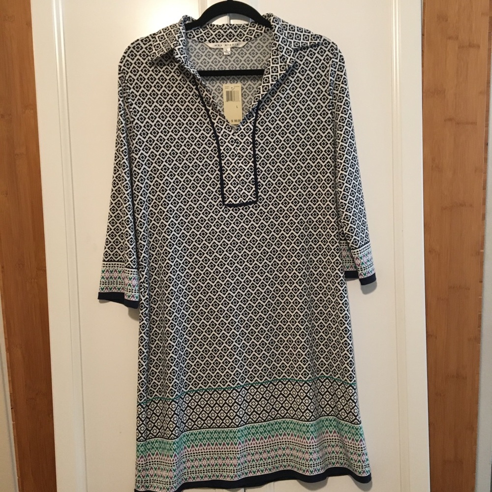 Max Studio Shift Tunic dress